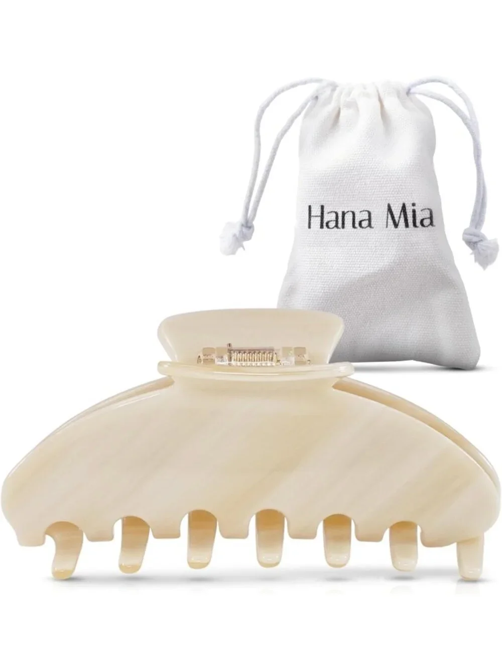 Large Luxury Hair Claw Clip for Women | 4-Inch Secure Hold for Chic Updos